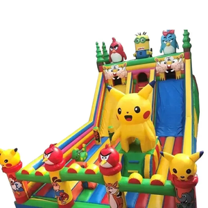 Gran combo de tobogán de nuevo diseño para la <span class=keywords><strong>venta</strong></span> <span class=keywords><strong>2022</strong></span> Castillo de rebote inflable comercial para niños - Product Image 2