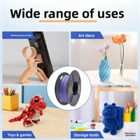Filament PLA Mat 1,75 mm de diamètre 1 kg Couleurs variées Compatible PETG/TPU/ABS Filament pour imprimante 3D Projets 100% Matière vierge