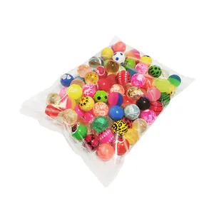 2024 Wholesale Colorful and Mix Design 27mm and 32mm Kids High Bounce Ball Bouncing Ball Bouncy balls For Vending Machine