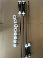 4-teiliges Federungsstangen-Set W10780048 WTW4800XQ4 WTW4800XQ1 RTW4640YQ1 ATW4675YQ1
