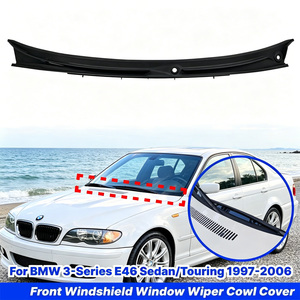 For BMW 3 Series E46 Windshield Wiper Cowl Panel <strong>Rain</strong> <strong>Deflector</strong> 1998-2006 LHD RHD OEM 51718208483 ABS Replacement Trim Cover - Product Image 1