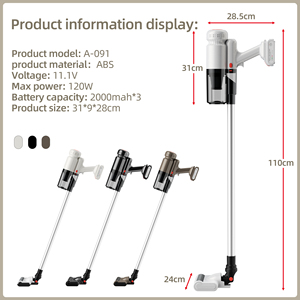 Aspiradora <span class=keywords><strong>de</strong></span> Escritorio Portátil <span class=keywords><strong>3</strong></span> <span class=keywords><strong>en</strong></span> 1 Recargable, Aspiradora Húmeda y Seca para Sofá/Auto, Nuevo Producto del Fabricante - Product Image 2
