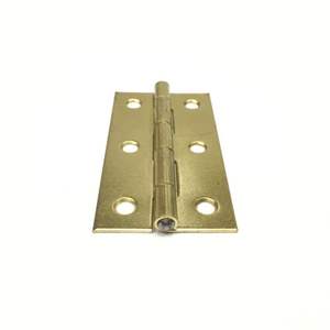 Bisagra a tope de zinc estrecho 2,5 "/4" x 1mm Fácil instalación para aplicaciones de baño y cocina - Product Image 1