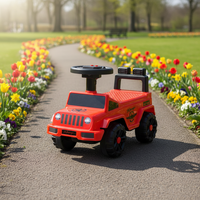 Voiture à pousser Jeep à prix abordable pour bébé / Voiture à bascule pour enfants / Voiture à pédales pour bébé avec certifications CE EN71 CPC GCC