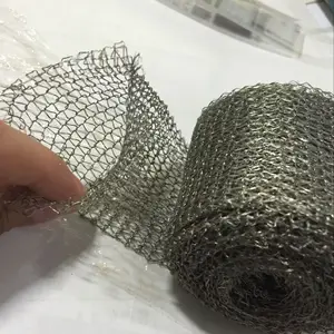 Tubo in rete metallica lavorata a maglia in acciaio inossidabile inconel da 0.2mm 0.23mm 0.28mm