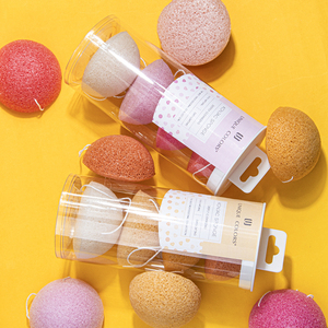 Tự Nhiên <span class=keywords><strong>Konjac</strong></span> Miếng Bọt Biển Nhãn Hiệu Riêng Mềm Bé Cơ Thể Làm Sạch Hữu Cơ Than <span class=keywords><strong>Konjac</strong></span> Miếng Bọt Biển - Product Image 4