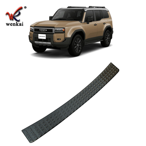 Accesorios <span class=keywords><strong>Protector</strong></span> de Parachoques Trasero de Acero Inoxidable, Placa de Pie, <span class=keywords><strong>Protector</strong></span> de Parachoques Trasero de <span class=keywords><strong>Maletero</strong></span> para <span class=keywords><strong>Toyota</strong></span> <span class=keywords><strong>Land</strong></span> Criuser Prado 2024 - Product Image 5