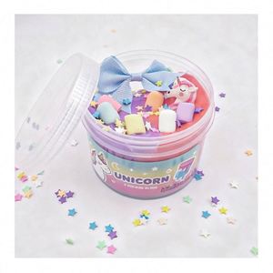 Pack d'accessoires créatifs pour slime moelleux avec paillettes vibrantes, toucher lisse, artisanat doux fait main pour le plaisir des enfants - Product Image 3