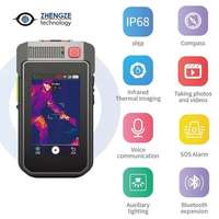 Dispositif de sauvetage à imagerie thermique ZHENGZE PASS, résolution 256x192, IP68, batterie 2000mAh, infrarouge rouge/blanc chaud/noir chaud, synchronisation 4G