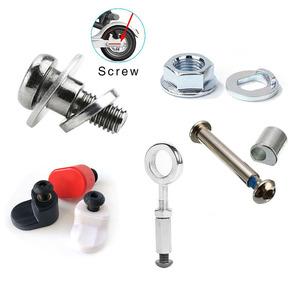 Accessoire de roulement de roue arrière de scooter électrique <span class=keywords><strong>Xiaomi</strong></span> <span class=keywords><strong>M365</strong></span> <span class=keywords><strong>Pro</strong></span> Offre Spéciale vis de boulon fixe en métal arrière - Product Image 1