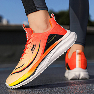 Chaussures de sport décontractées confortables pour hommes, à lacets, semelle intermédiaire en EVA, amorti doux, antidérapantes, résistantes à l'usure - Product Image 3