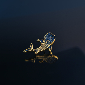Broche de Moda con Diseño de Delfín y Ballena, Juego de Broches Divertidos, Micro Insignia, Accesorios de Ropa Combinables con Todo - Product Image 4
