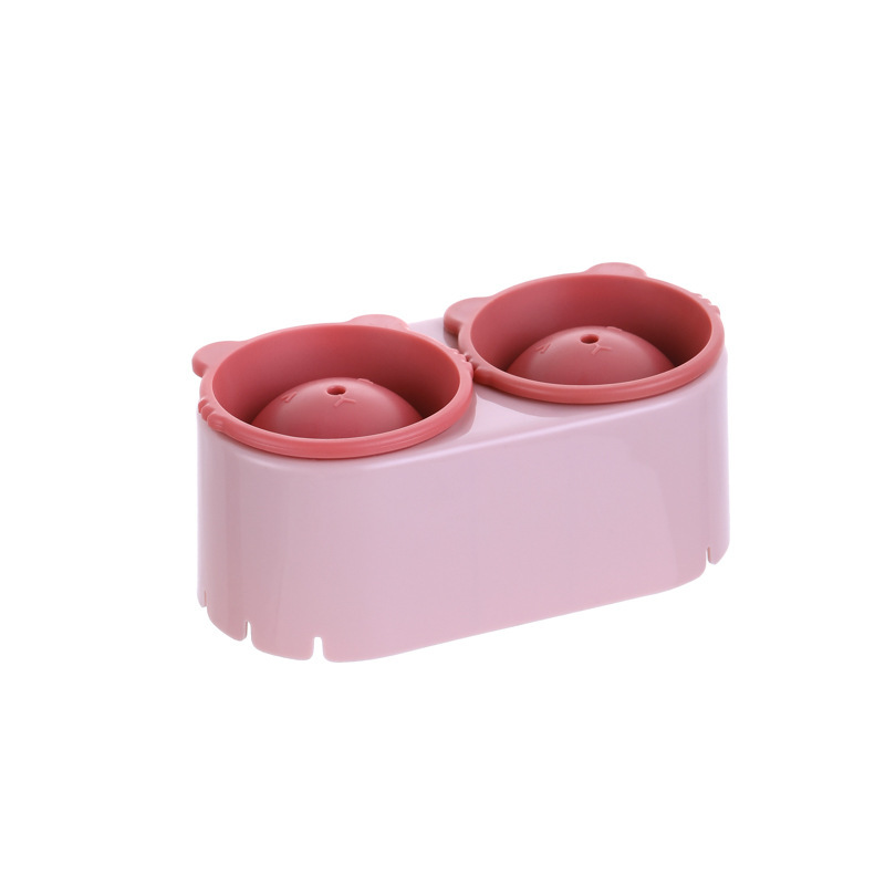 Double-ball ice cube tray - Pink