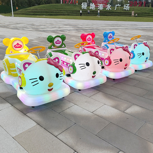 Hete Aanbieding Kinderen Huishoudelijk Kleurrijk LED Lichtjes Ouder-kind Rijden Mini Motorfiets Zakelijk Duurzaam Rijdbaar Bumperauto - Product Image 6