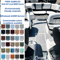 Revêtement de pont de bateau XYF Marine découpé avec précision par CNC, épaisseur personnalisable 6 mm, tapis de yacht gravé au laser, feuille de revêtement en mousse EVA
