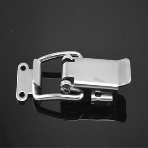 Xin Jieliang Safety Buckle 304 Stainless Steel Modern Simple <b>Box</b> Latch <b>Lock</b> Hardware Fastener - Product Image 1