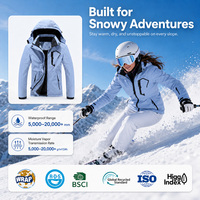 Veste de ski imperméable et isolante pour femmes, veste de snowboard, fabricant OEM ODM personnalisé, usine OEM directe pour stations de ski