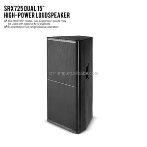 热卖双 15英寸被动舞台音箱 SRX725 双 15 ''SRX 725 全范围扬声器主动音响系统