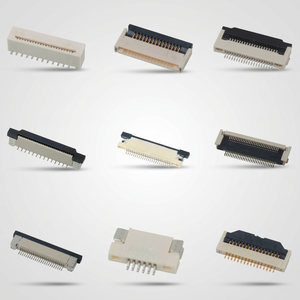 Conector FPC Deslizante Tipo SMT de la Serie Xinfuer, 4/10/16 Pines en Stock, Paso de 1.0 mm, Material LCP - Product Image 1