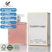 Boîtes cadeaux élégantes en matériaux recyclés pour parfums et bougies pour hommes, 50 ml et 30 ml, avec emballage personnalisé pour l'expédition de parfums et de bougies