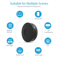 Control Remoto IR RF WiFi Tuya en Stock, Hub de Hogar Inteligente de 2.4GHz con Control por Voz y Aplicación para TV, Aire Acondicionado, Ventilador y Dispositivos de 315/433MHz