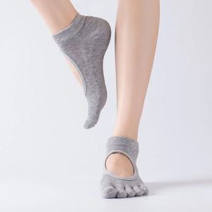 Chaussettes <span class=keywords><strong>de</strong></span> Yoga antidérapantes pour femmes, chaussettes antidérapantes, demi-orteils pour danse <span class=keywords><strong>de</strong></span> <span class=keywords><strong>bar</strong></span>, Pilates <span class=keywords><strong>de</strong></span> Ballet - Product Image 6