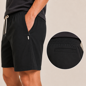 Custom Logo <b>Men</b>’s Athletic Mesh <b>Shorts</b> Quick Dry Drawstring Gym <b>Running</b> Basketball <b>Shorts</b> with Side Pockets Breathable Polyester - Product Image 4