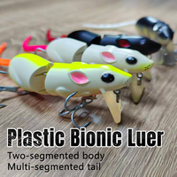 Señuelo de Pesca MISTER LURE de 16 g, Señuelo de Superficie Multisección, Señuelo Artificial, Crankbait, Señuelo Minnow, Wobbler