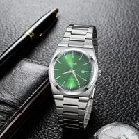 Montre Homme 2026 Tendance : Précision Horlogère, Élégance et Style, Fermoir Papillon, Quartz Lumineux avec Date