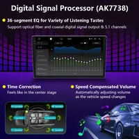 A7870 Android 13 Pemutar DVD Mobil Universal Layar QLED Mendukung Wireless CarPlay Stereo Mobil dengan Sistem Cerdas Android Auto