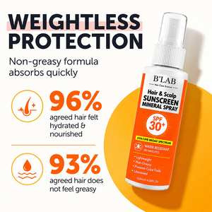 Brume capillaire végane SPF30, <span class=keywords><strong>spray</strong></span> solaire pour <span class=keywords><strong>cheveux</strong></span> et cuir chevelu, non gras, protection UV pour la plage, protection contre la chaleur, <span class=keywords><strong>spray</strong></span> solaire pour <span class=keywords><strong>cheveux</strong></span> - Product Image 4