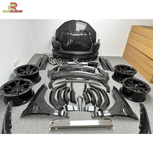Kit carrosserie complet en fibre de carbone MSY Mansori Gen 3 pour <span class=keywords><strong>Lambo</strong></span> URUS, comprenant jantes, pare-chocs, capot, ailes, spoiler et échappement. - Product Image 6
