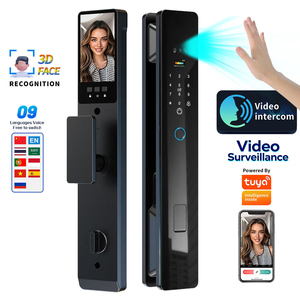 Cerradura Inteligente WiFi Tuya, Monitoreo Activo Automático, Cerradura de Puerta Digital con Reconocimiento de Vena de la Palma, Cerradura de Seguridad para el Hogar, Cerradura de Puerta de Aluminio - Product Image 1
