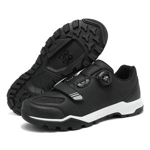 Calzado MTB: Zapatillas Bajas con Botones para Hombre, Calzado de Ciclismo sin Cordones, Zapatos de Bicicleta de Montaña con Bloqueo para Comercio Exterior - Product Image 2