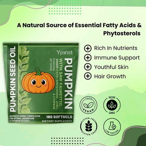 Cápsulas Blandas de Saw Palmetto Sin Gluten de Alta Calidad con Aceite de Semilla de Calabaza, Promueven la Salud de la Próstata y la Salud del Corazón - Product Image 4