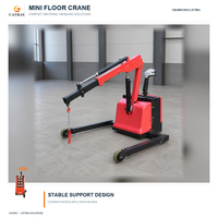Grue électrique rotative CSEC-900R, grue mobile de levage à batterie de 900 kg