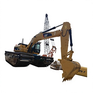 Used Amphibious Excavator Dredger C 320CL 320D 320D2 Excavator - Product Image 1