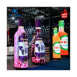 Tùy Chỉnh Kích Thước P2 Chai LED Hiển Thị Chơi Rượu Vang Đỏ Bia Màn Hình Đặc Biệt Hình Video Linh Hoạt Quảng Cáo Sub-Hình Dạng Coke Có Thể Chai - Product Image 5