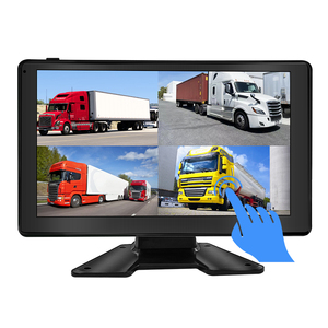 9inch màn hình cảm ứng 4CH DVR màn hình USB TF thẻ chia Quad Xe Màn Hình xe ghi video - Product Image 2