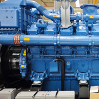Groupe électrogène diesel SPM THLM480 série MTU 50/60Hz triphasé 480V 50KW/55KW portable silencieux avec ATS et contrôleur intelligent 24V DC