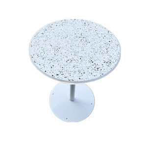 Precio barato mesa <span class=keywords><strong>de</strong></span> comedor <span class=keywords><strong>de</strong></span> terrazo muebles café cemento escritorio decoración Interior Mesa <span class=keywords><strong>de</strong></span> <span class=keywords><strong>Piedra</strong></span> - Product Image 1