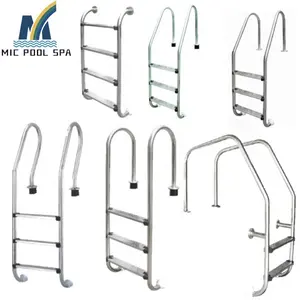 Pool Ladder 316 Adjustable Steps Stainless Steel