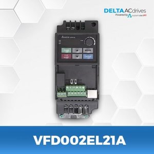 Variateur de fréquence VFD série EL 100% neuf VFD002EL21A 0.2KW 0.25HP 230VAC 1.6A en stock - Product Image 2