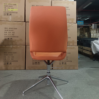 Chaise de bureau pivotante moderne avec support lombaire, fauteuil de direction massant, réglable en hauteur, avec accoudoirs, en cuir