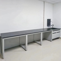 Muebles de Laboratorio, Mesa de Laboratorio de Altura Ajustable para Uso en Talleres