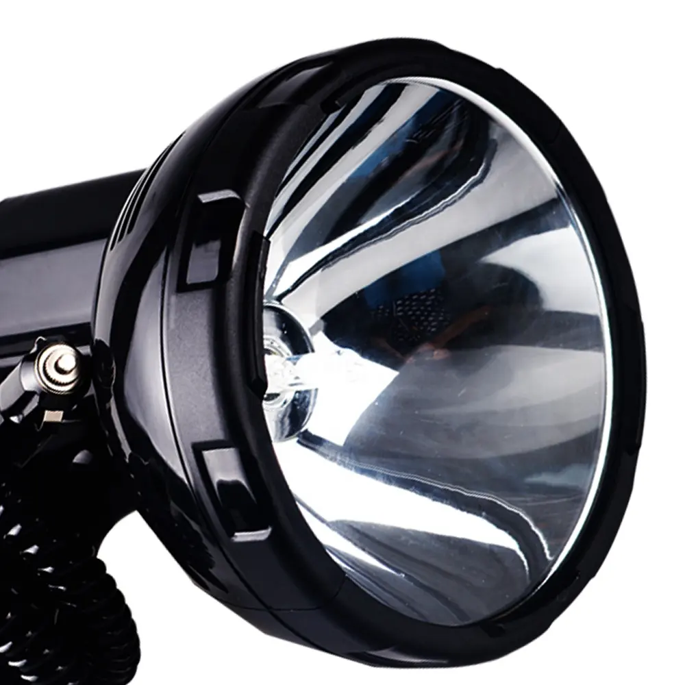 Lanterna de pesca xenon para iluminação, tocha de 100w com 24v, hid, para carro, barco, pesca, iluminação