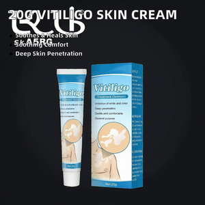 Krim ekstrak Herbal 20g, salep untuk tubuh Vitiligo, menghilangkan Ringworm putih, pengobatan penyakit Leukoplakia kulit - Product Image 2