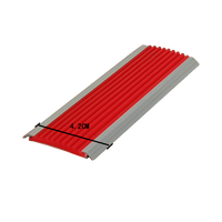 Protection d'angle en L moderne antidérapante en PVC et alliage d'aluminium pour extérieur, protection de marche anti-collision