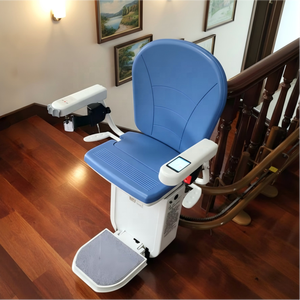 Elevador de Escaleras Eléctrico Seguro de 120 kg y 160 kg para el Hogar, para Escaleras Rectas y Curvas, Silla Elevadora para Escaleras - Product Image 1
