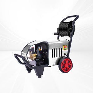 เครื่องฉีดน้ำแรงดันสูง 220V 2000W รุ่นใหม่ 2900Psi 200Bar ปรับแรงดันได้ พร้อมสายฉีดน้ำแบบม้วนเก็บได้ กำลังไฟ 2.0KW - Product Image 1